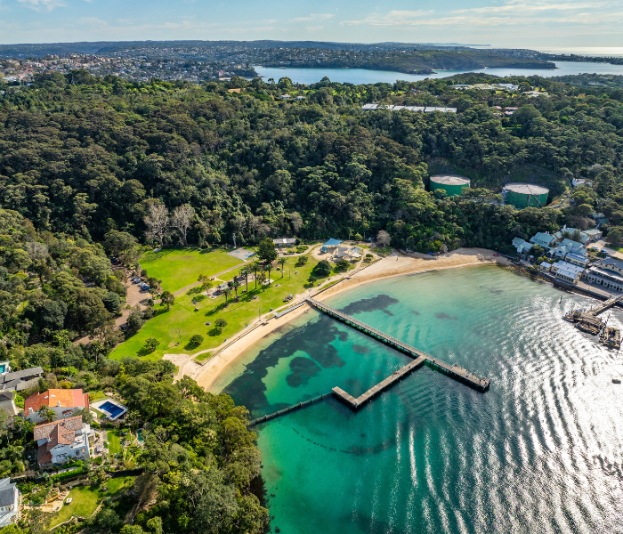 Clifton Gardens from above