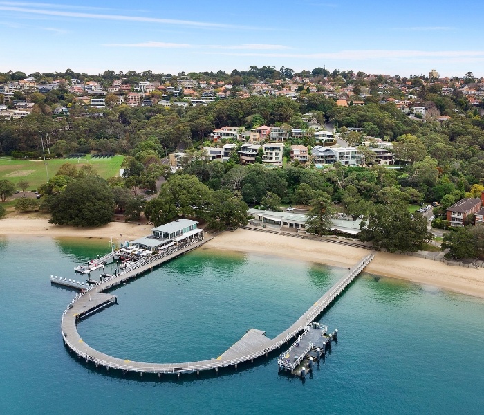 Balmoral Beach From Above